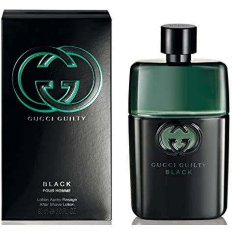 gucci black aftershave lotion